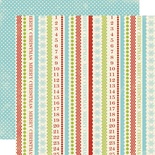 Аркуш скрап-паперу Lily Bee Design - Figgy Pudding, 30x30 см, двосторонній