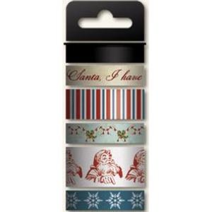 Паперовий скотч My Mind’s Eye - Joyous - Decorative Tape, 5шт.ук