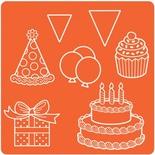 Силіконові молди Plaid - Mod Podge Mod Melts - Celebration