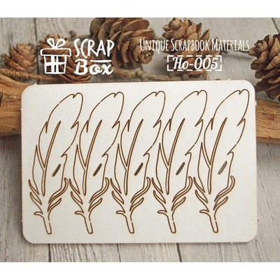 Чипборд ScrapBox - Набір Птахів (№1)