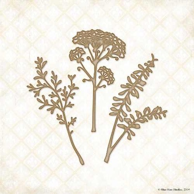 Чипборд Blue Fern Studios - Layering Stems