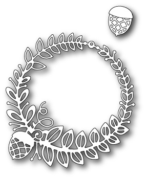 Ніж для вирубки від Poppystamps - Grendon Wreath