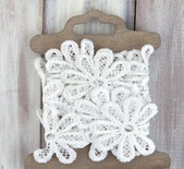 Кружево от Prima - Floral Lace Trim - Daisy, 1,3 м, диаметр 5 см