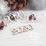 Чипборд ScrapBox - Набір 2020 год великий Hi-462