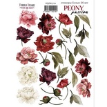 Набір наліпок (стікерів) 26 шт. Peony passion 219, ТМ Фабрика Декору