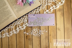 Нож для вырубки от Fantasу - салфетка "Звездная пыль"