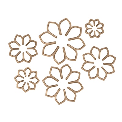 Ножи от Spellbinders – Shapeabilities Succulent and Mum Flower Etched Dies Thoughtful Expressions by Marisa Job