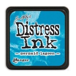 Штемпельная подушка Ranger - Distress Mini Ink Pad - Mermaid Lagoon