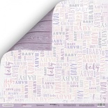 Аркуш двостороннього паперу для скрапбукінгу від Scrapmir - Принцеса - Daddy's Princess, 30x30 см