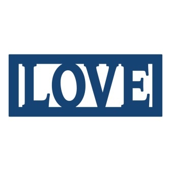 Ніж для вирубки від TatteRed Lace - Mini die Love - любов