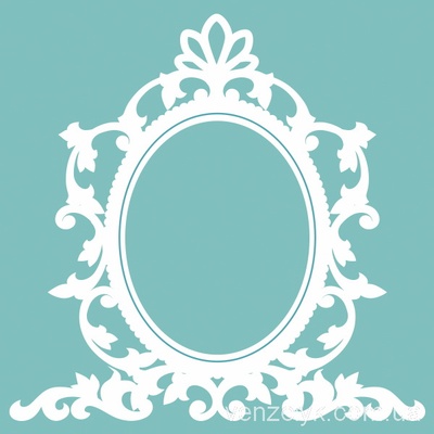 Чипборд від Вензелик - Рамка 72, розмір: 83x85 мм