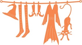 Ножі для вирубки Witch's Laundry від Cheery Lynn Designs