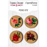 Набор скрапфишек Фабрика Декору из 4 шт FDSC 072