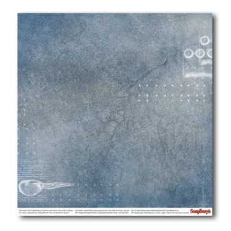 Бумага для скрапбукинга 30,5х30,5 см 180 гр/м двосторон Лавка древностей - Старые корабли