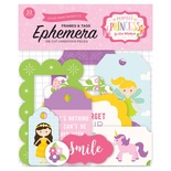 Высечки от Echo Park - Perfect Princess - Frames & Tags