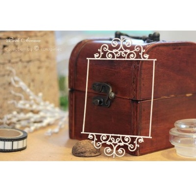 Чипборд Scrapiniec - Рамка Park Avenue 03