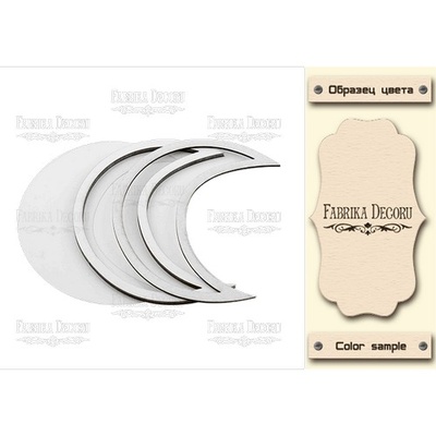 Заготовка для шейкера Луна, цвет молочный, ТМ Фабрика Декора