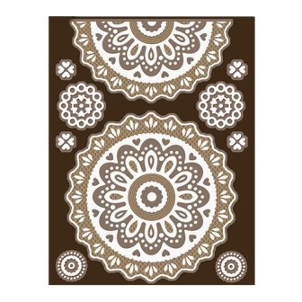 Самоклейні мереживні серветки від ScrapBerryʼs - набір 2