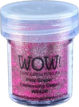 Пудра для ембосінгу від Wow - Pink Sorbet, 15 мл