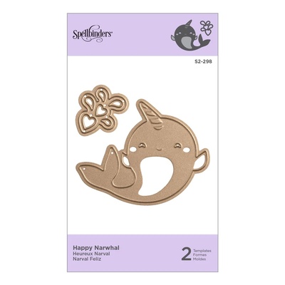 Ножі для вирубки від Spellbinders - Happy Narwhal