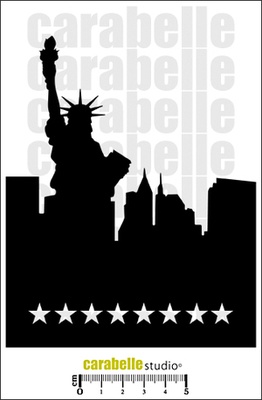 Маска "США, Нью Йорк" -  Masque : Etats Unis, New York - Carabelle Studio