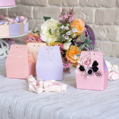 Набір паперових заготовок 004, ТМ Fabrika Dekoru, 6 штук, вибір кольору