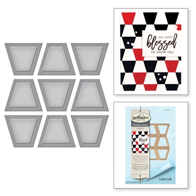 Ножі від Spellbinders - Trapezoid Dance Quilt