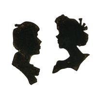 Ніж для вирубки Sizzix Movers & Shapers Magnetic Die Set 2PK - Mini Silhouettes