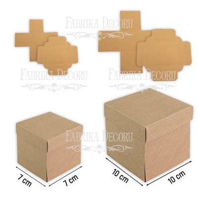 Коробка - cюрприз Magic box, колір крафт, ТМ Фабрика Декору