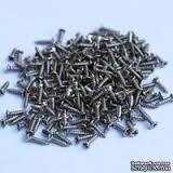 Шуруп для кріплення фурнітури, колір срібло, 2x8 мм, 1 шт.