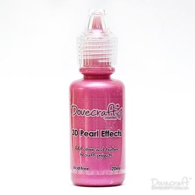 Рідні перлини від Dovecraft - 3D Pearl Effects — Red, 20 мл