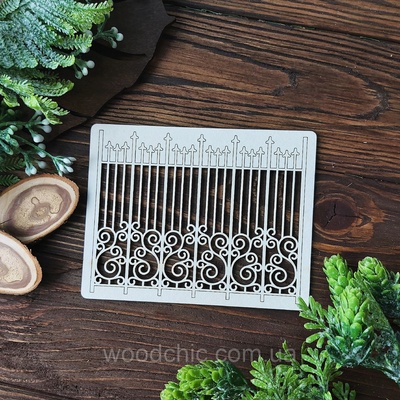 Чипборд Ворота від WOODchic, 13.5x10.5см