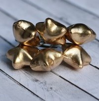 Звезды от Scrapberry's, золотые, 6шт