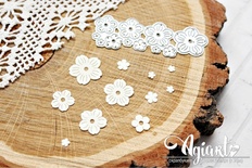 Ножи для вырубки от AgiArt "Набор цветов сакуры"