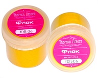 Бархатная пудра Флок Оксамит - желтый