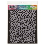 Маска Ranger - Dylusions Stensils - Bubbles, 13 x20 см.