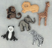 Набір декоративних ґудзиків Dress It Up - Wild Thing