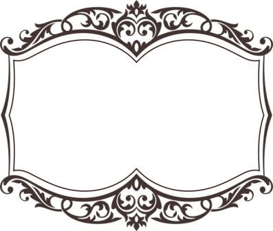 Акриловий штамп Frame Рамка, розмір 5,2х4,4 см