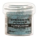 Пудра для эмбоcсинга Ranger - Turquoise