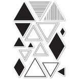 Штампи від Memory Box - Equal Triangle clear stamp set