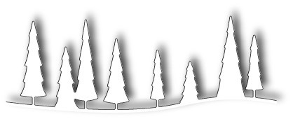 Ніж для вирубки від Memory Box - EverGreen Landscape