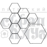 Штамп от Питерского скрапклуба - Пчелиные Соты