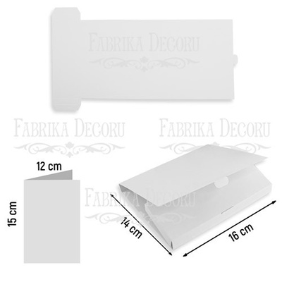 Листівка в обʼємному конверті ТМ Фабрика Декору