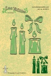 Ніж для вирубки від LeCreaDesign - Candles cut and embossing die