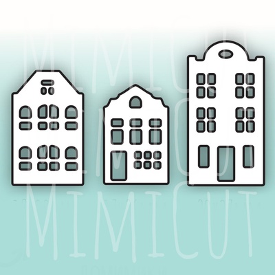 Ножи для вырубки от MiMiCut - ДоМиМики, 19х30мм, 17х26мм, 20х37мм, MMC-M0004