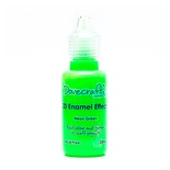 Рідкі емальовані краплі від Dovecraft - Neon Green, 20 мл