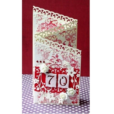 Чипборд Scrapiniec - Цифри в шильдах