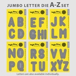 Ножі від Waffle Flower - Jumbo Letter A-Z Set, у Набірі 26 потрійних ножів