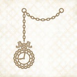 Чипборд Blue Fern Studios - Fancy Fob Watch