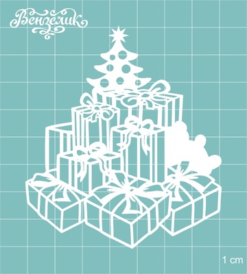 Чипборд від Вензелик - Подарунки, розмір: 71x81 мм